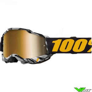 Motocross Goggle 100% Accuri 2 Ambush - Gold Mirror Lens