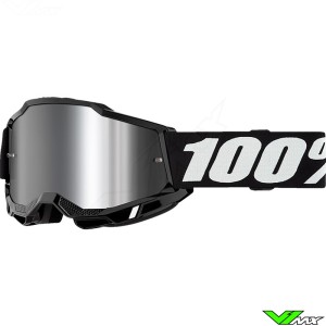 Motocross Goggle 100% Accuri 2 Session - Silver Mirror Lens