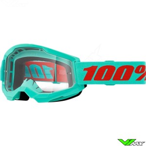 Motocross Goggle 100% Strata 2 Maupiti - Clear Lens