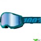 Motocross Goggle 100% Strata 2 Stone - Blue Mirror Lens