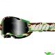 Motocross Goggle 100% Strata 2 Sand War Camo - Dark Lens