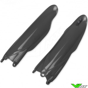 UFO Lower Fork Guards Grey - Yamaha YZ125 YZ250 YZF250 YZF450