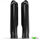 UFO Lower Fork Guards Black - Yamaha YZF250 YZF450