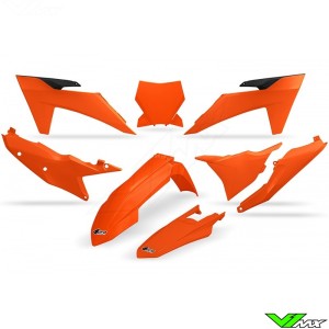 UFO Plastic Kit Orange - KTM 125SX 250SX 250SX-F 300SX 350SX-F 450SX-F