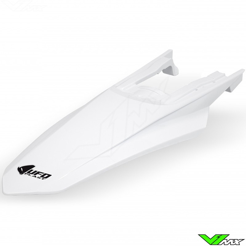 UFO Rear Fender White - KTM 125SX 250SX 250SX-F 300SX 350SX-F 450SX-F