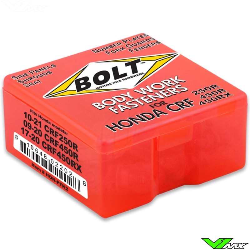 BOLT Boutenset voor Plastics - Honda CRF250R CRF450R CRF450RX