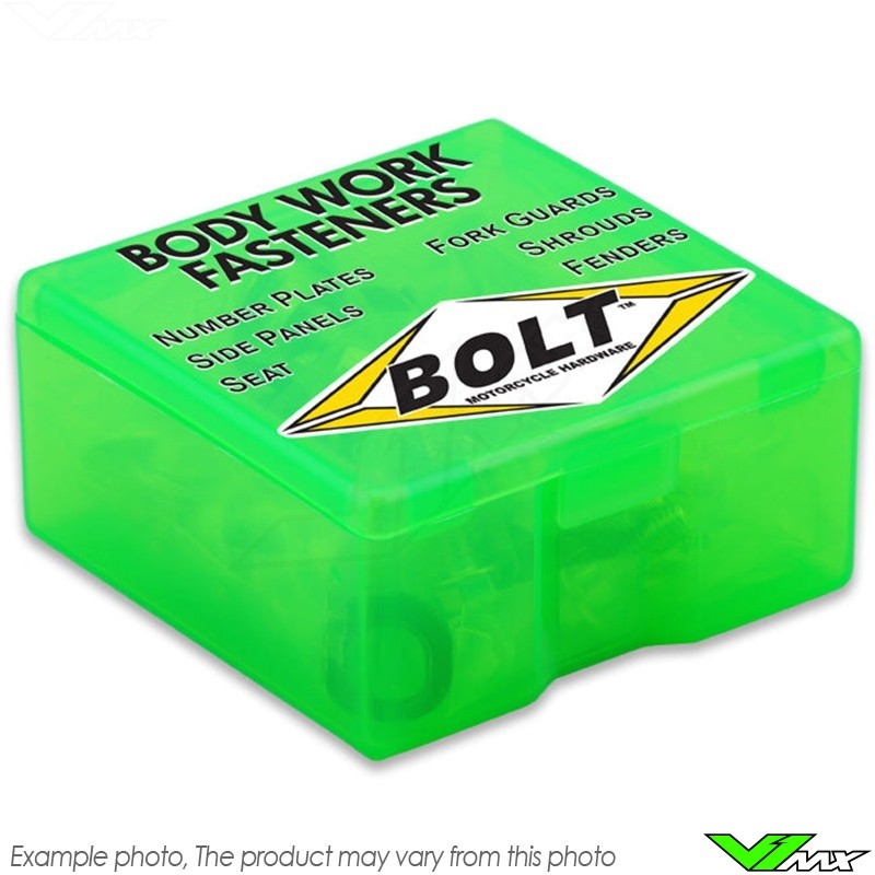 BOLT Body Work Fastener Kit - Kawasaki KX125 KX250