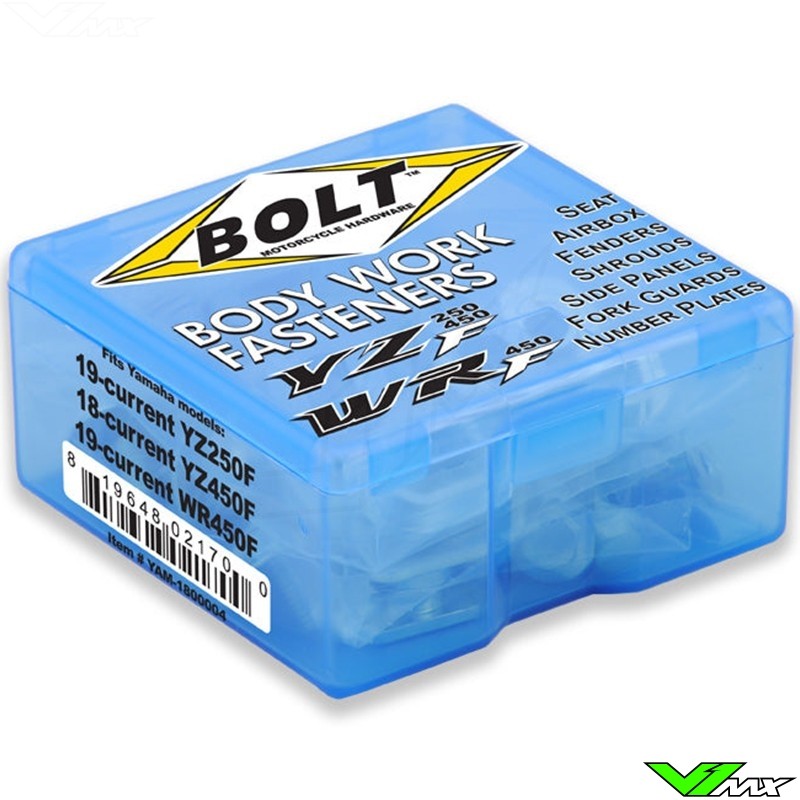 BOLT Boutenset voor Plastics - Yamaha WR250F WR450F YZF250 YZF250X YZF450 YZF450X