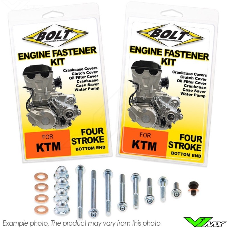 BOLT Boutenset voor Motorblok - KTM 450SX-F 525SX 400EXC 450EXC 525EXC