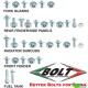 BOLT Body Work Fastener Kit - Beta