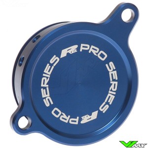 RFX Pro Oil Filter Cover Blue - Kawasaki KXF450