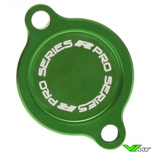 RFX Pro Oil Filter Cover Green - Kawasaki KXF250
