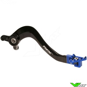 RFX Pro Brake Pedal Flexi Tip Black / Blue - Husqvarna TC85