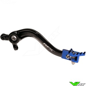 RFX Pro Brake Pedal Flexi Tip Black / Blue - Husqvarna FC250 FC350 FC450 TC125