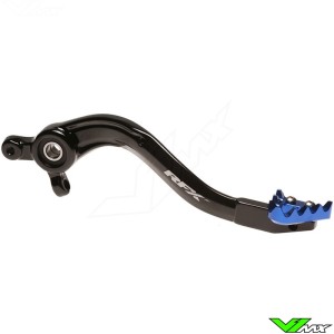 RFX Pro Brake Pedal Solid Tip Black / Blue - Husqvarna FC250 FC350 FC450 TC125