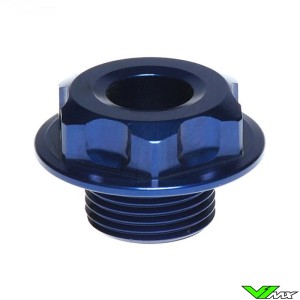 RFX Steering Stem Nut Blue - Husqvarna