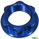 RFX Steering Stem Nut Blue - Suzuki Honda Yamaha