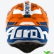 Airoh Aviator 3 Spin Motocross Helmet - Orange / Blue / Matte