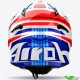 Airoh Aviator Ace 2 Proud Motocross Helmet - Blue / Red