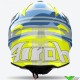 Airoh Aviator Ace 2 Proud Motocross Helmet - Grey / Fluo Yellow