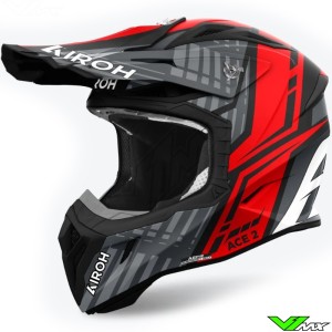 Airoh Aviator Ace 2 Proud Motocross Helmet - Red / Matte