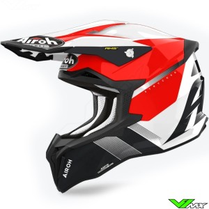 Airoh Strycker Blazer Motocross Helmet - Red