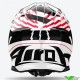 Airoh Twist 3.0 Thunder Motocross Helmet - White / Red