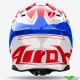 Airoh Twist 3.0 Dizzy Motocross Helmet - Blue / Red