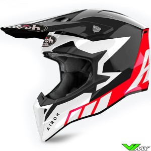 Airoh Wraaap Reloaded Motocross Helmet - Red
