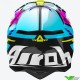 Airoh Wraaap Diamond Motocross Helmet - Pink / Blue / Yellow