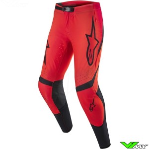 Alpinestars Supertech Limited Edition Ember Anaheim Motocross Pants - Fluo Red / Bright Red / Black