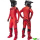 Alpinestars Supertech Limited Edition Ember Anaheim Motocross Gear Combo - Fluo Red / Bright Red / Black