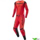 Alpinestars Supertech Limited Edition Ember Anaheim Crosspak - Fluo Rood / Fel Rood / Zwart