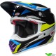 Bell Moto-9s Flex Pro Circuit 24 Motocross Helmet - Black / Blue