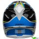 Bell Moto-9s Flex Pro Circuit 24 Crosshelm - Zwart / Blauw