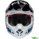 Bell Moto-9s Flex Slayco 24 Motocross Helmet - White / Black