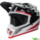 Bell MX-9 DBK 24 Motocross Helmet - Black / White