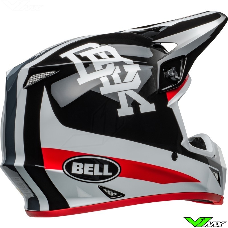 Bell MX 9 DBK 24 Motocross Helmet Black White