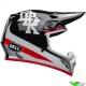 Bell MX-9 DBK 24 Motocross Helmet - Black / White