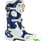 Alpinestars Tech 10 Limited Edition Tropical Glendale Motocross Boots - White / Dark Blue / Gold