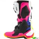 Alpinestars Tech 10 Limited Edition Coast SX Daytona Motocross Boots - White / Dark Blue / Fluo Pink