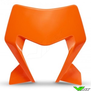 UFO Headlight Plastic Orange - KTM 150EXC 250EXC 250EXC-F 300EXC 350EXC-F 450EXC 500EXC