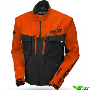 UFO Taiga Enduro Jacket with Protection - Orange