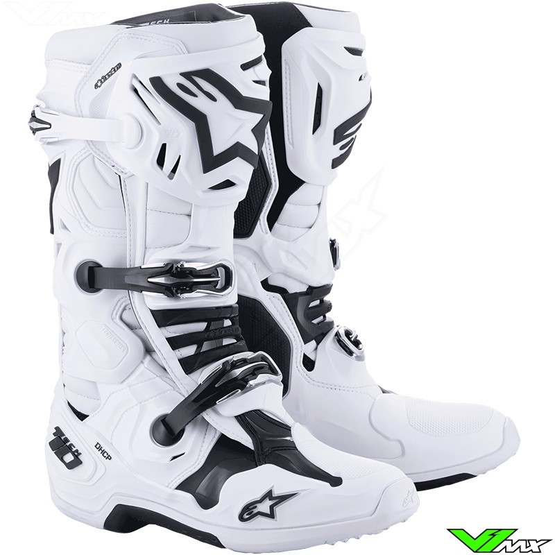 Alpinestars Tech 10 MX Boots White