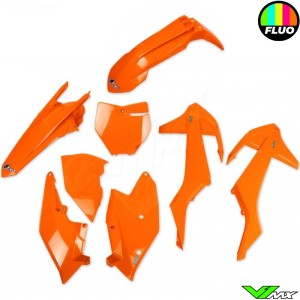 UFO Plastic Kit Fluo Orange - KTM 125SX 150SX 250SX 250SX-F 350SX-F 450SX-F