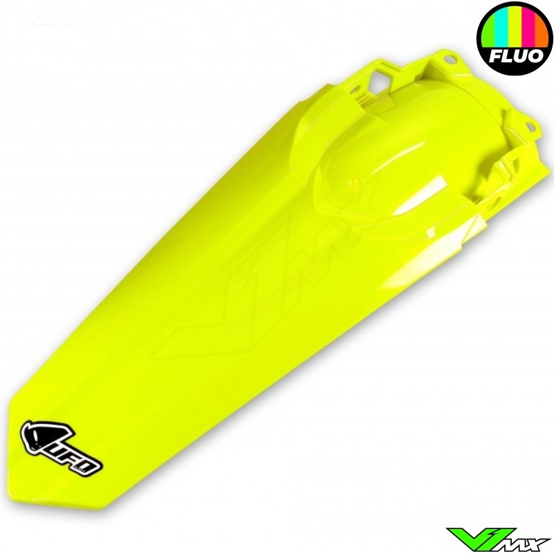 UFO Achterspatbord Fluo Geel - Honda CRF250R CRF250RX CRF450R CRF450RX