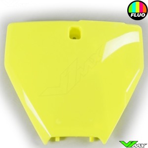 UFO Voornummerplaat Fluo Geel - Husqvarna FC250 FC350 FC450 TC125 TC250