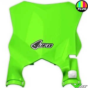 UFO Stadium Voorste Nummerplaat Fluo Groen - Kawasaki KXF250 KXF450