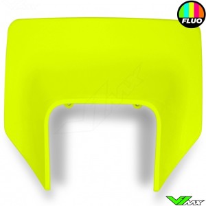 UFO Headlight Plastic Fluo Yellow - Husqvarna FE250 FE350 FE450 FE501 TE250 TE300 TX125 TX300