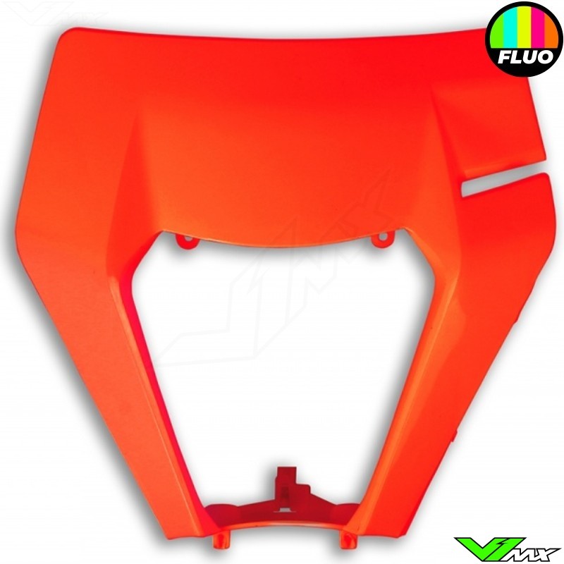 UFO Headlight Plastic Fluo Orange - KTM 250EXC 250EXC-F 300EXC 350EXC-F 450EXC 500EXC